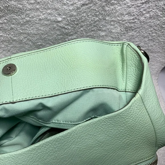 Coach Mint Green Leather Phoebe Shoulder Bag F35723 - Picture 10 of 16